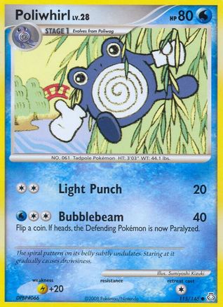 Poliwhirl (115) Reverse Holofoil - Legends Awakened