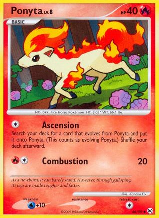 Ponyta (46) Reverse Holofoil - Arceus