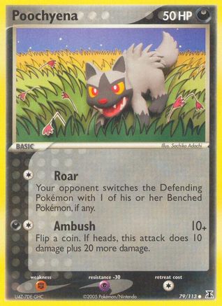 Poochyena (79) Reverse Holofoil - Delta Species