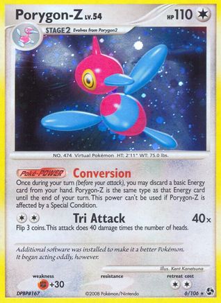 Porygon-Z (6) Reverse Holofoil - Great Encounters