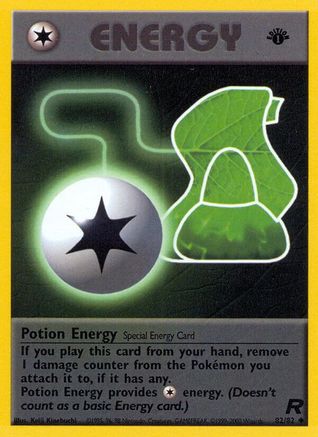 Potion Energy (82) 1st Edition - Team Rocket