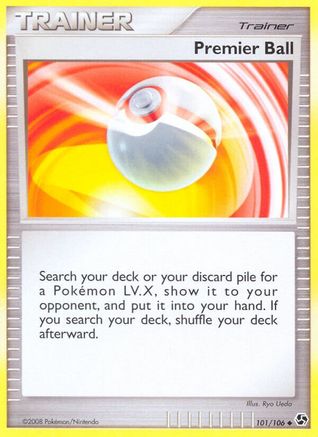 Premier Ball (101) Reverse Holofoil - Great Encounters