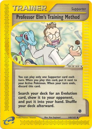 Professor Elm's Training Method (148) Reverse Holofoil - Expedition