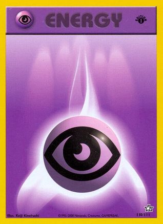Psychic Energy (110) 1st Edition - Neo Genesis
