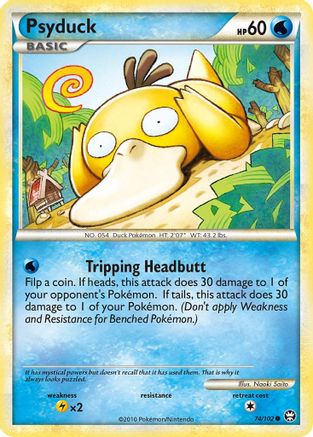 Psyduck (74) Reverse Holofoil - Triumphant