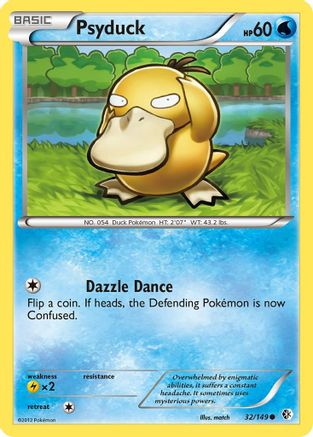 Psyduck (32) Reverse Holofoil - Boundaries Crossed