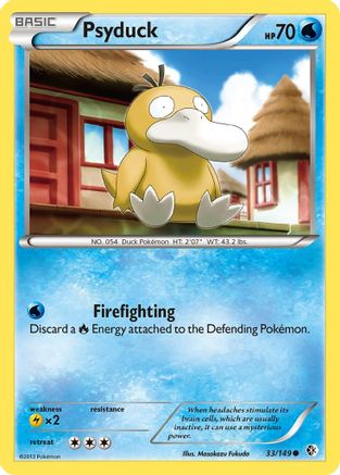Psyduck (33) Reverse Holofoil - Boundaries Crossed