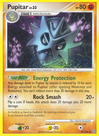 Pupitar (47) Reverse Holofoil - Stormfront