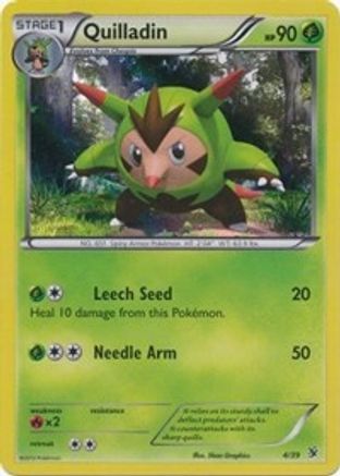 Quilladin (4) Holofoil - Kalos Starter Set