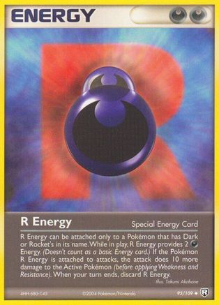 R Energy (95) Reverse Holofoil - Team Rocket Returns