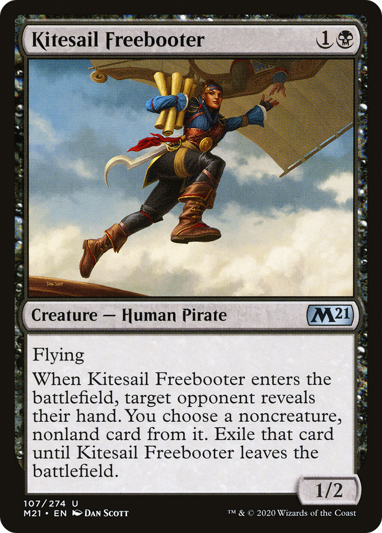 Kitesail Freebooter (107) Foil - Core Set 2021