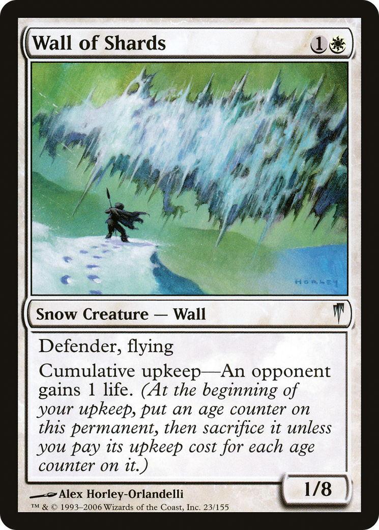Wall of Shards (023) Foil - Coldsnap