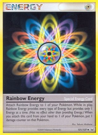 Rainbow Energy (121) Reverse Holofoil - Platinum