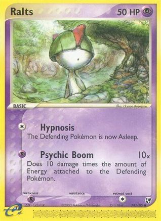 Ralts (74) Reverse Holofoil - Sandstorm