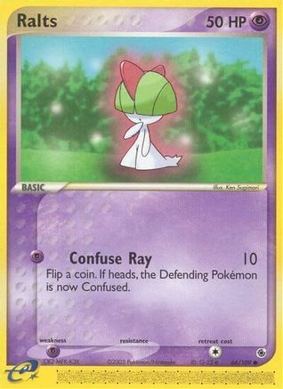 Ralts - 66/109 (66) Reverse Holofoil - Ruby and Sapphire