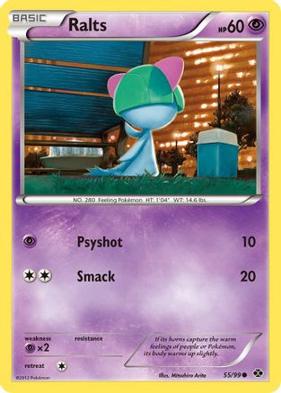 Ralts (55) Reverse Holofoil - Next Destinies