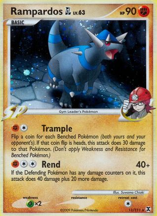 Rampardos GL (11) Reverse Holofoil - Rising Rivals