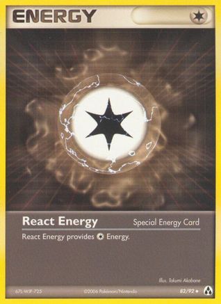 React Energy (82) Reverse Holofoil - Legend Maker