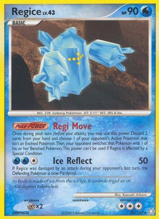 Regice (36) Reverse Holofoil - Legends Awakened