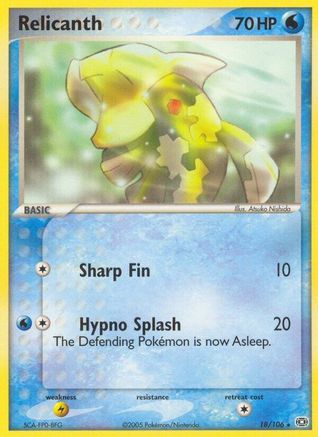 Relicanth (18) Reverse Holofoil - Emerald
