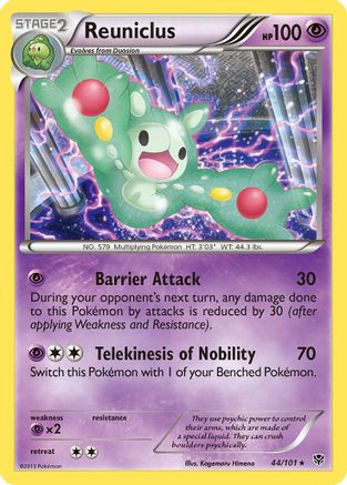 Reuniclus (44) Reverse Holofoil - Plasma Blast