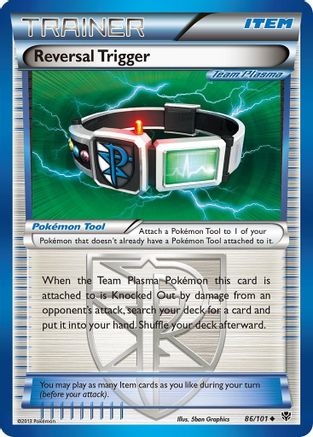Reversal Trigger (Team Plasma) (86) Reverse Holofoil - Plasma Blast