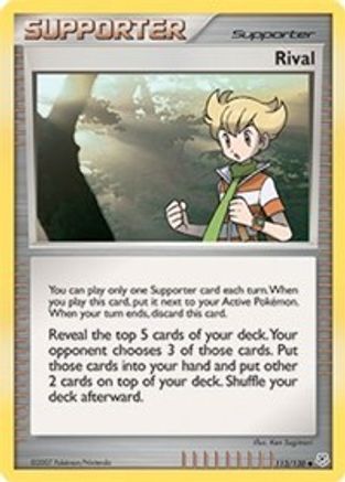 Rival (113) Reverse Holofoil - Diamond and Pearl