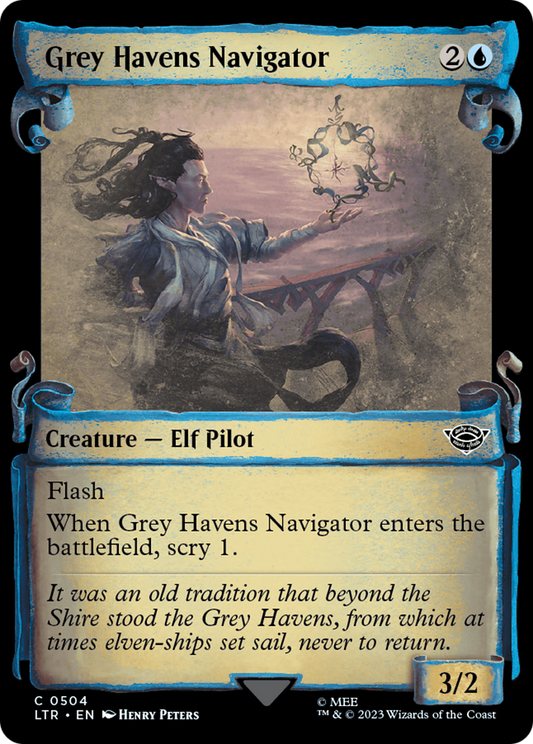 Grey Havens Navigator [The Lord of the Rings: Tales of Middle-Earth Showcase Scrolls] Foil