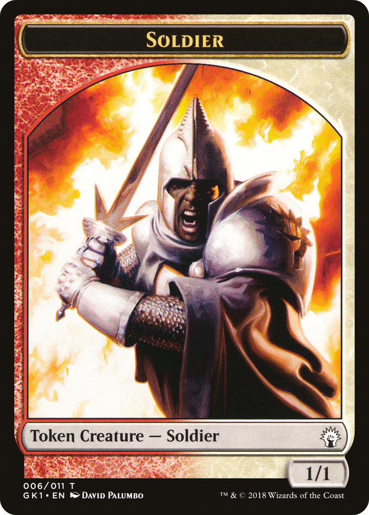Soldier (002) // Goblin Token (2 // 4) - GRN Guild Kit Tokens