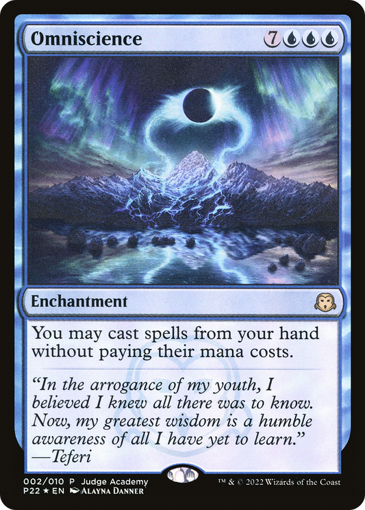 Omniscience [Judge Gift Cards 2022]