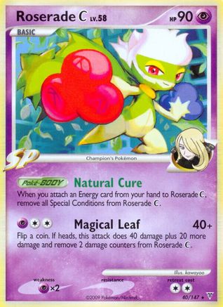 Roserade C (40/147) [Platinum: Supreme Victors] Reverse Holofoil