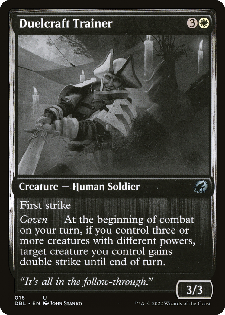 Duelcraft Trainer [Innistrad: Double Feature] Foil