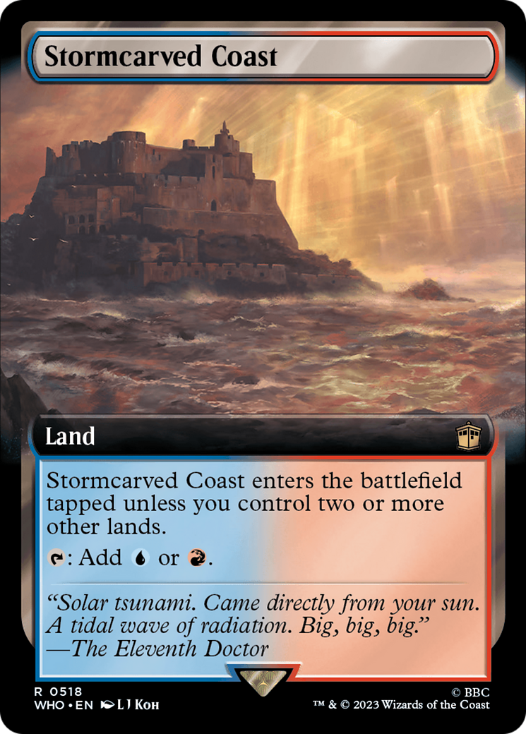 Stormcarved Coast (Extended Art) [Doctor Who] | Silver Goblin