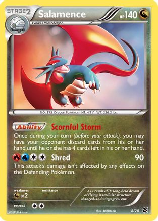 Salamence (8/20) [Black & White: Dragon Vault] | Silver Goblin