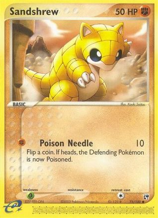 Sandshrew (75) - Sandstorm