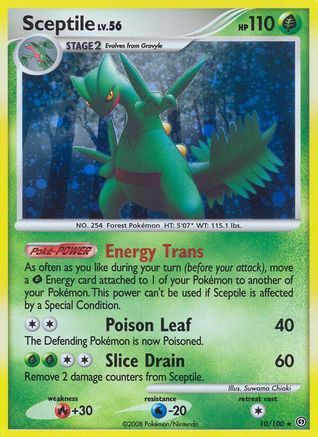 Sceptile (10) Reverse Holofoil - Stormfront