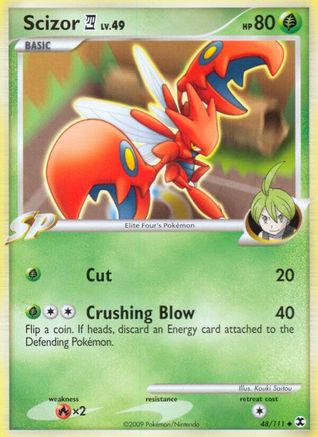 Scizor E (48) Reverse Holofoil - Rising Rivals