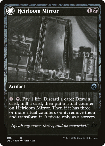 Heirloom Mirror // Inherited Fiend [Innistrad: Double Feature]