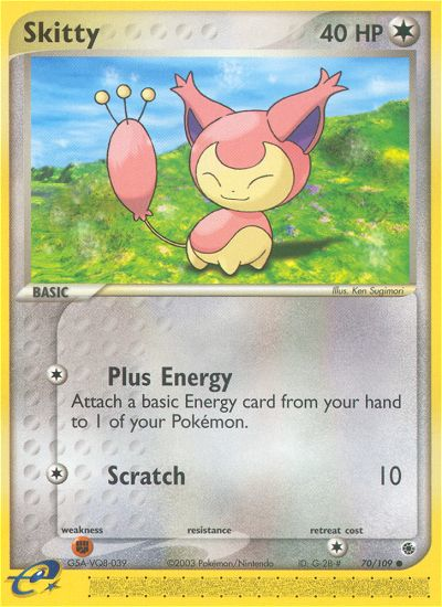 Skitty (70/109) [EX: Ruby & Sapphire] | Silver Goblin