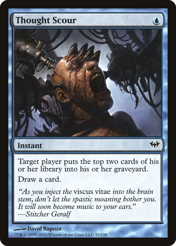 Thought Scour [Dark Ascension] Foil