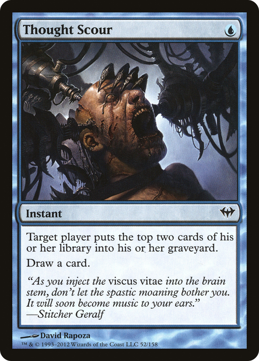 Thought Scour [Dark Ascension] Foil
