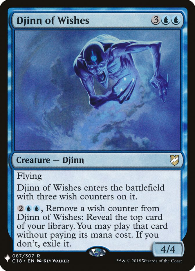 Djinn of Wishes [Mystery Booster] | Silver Goblin