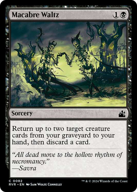 Macabre Waltz [Ravnica Remastered] Foil