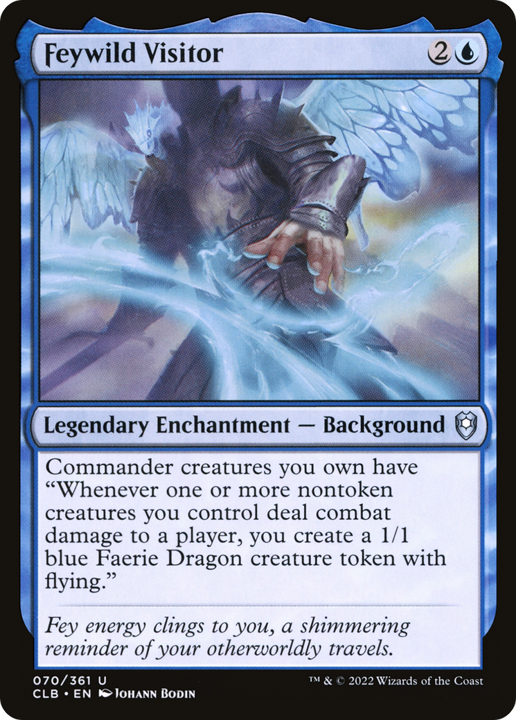 Feywild Visitor [Commander Legends: Battle for Baldur's Gate] Foil