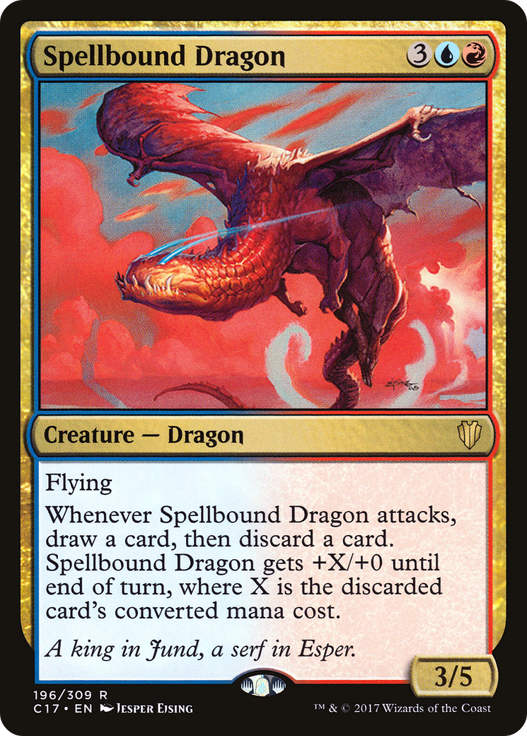 Spellbound Dragon (196) - Commander 2017
