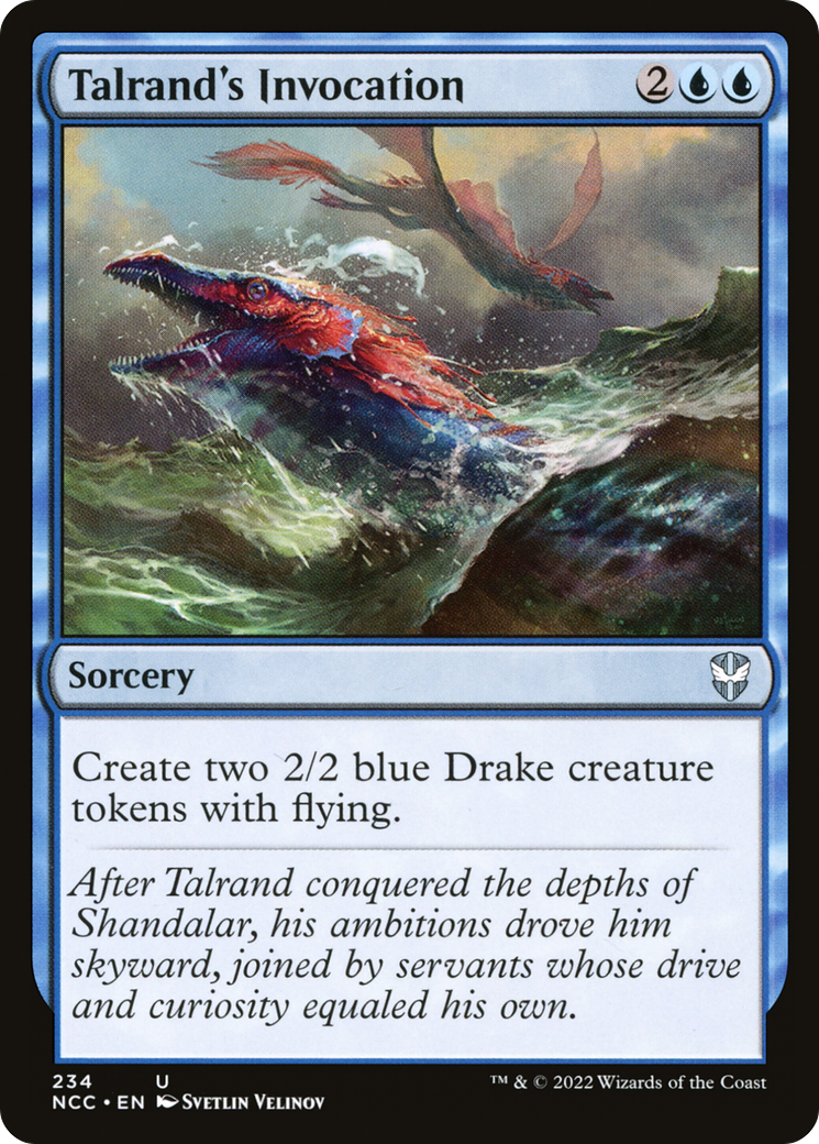 Talrand's Invocation (234) - New Capenna Commander