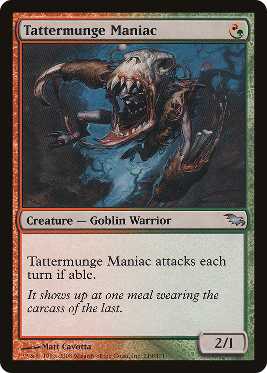 Tattermunge Maniac [Shadowmoor] Foil