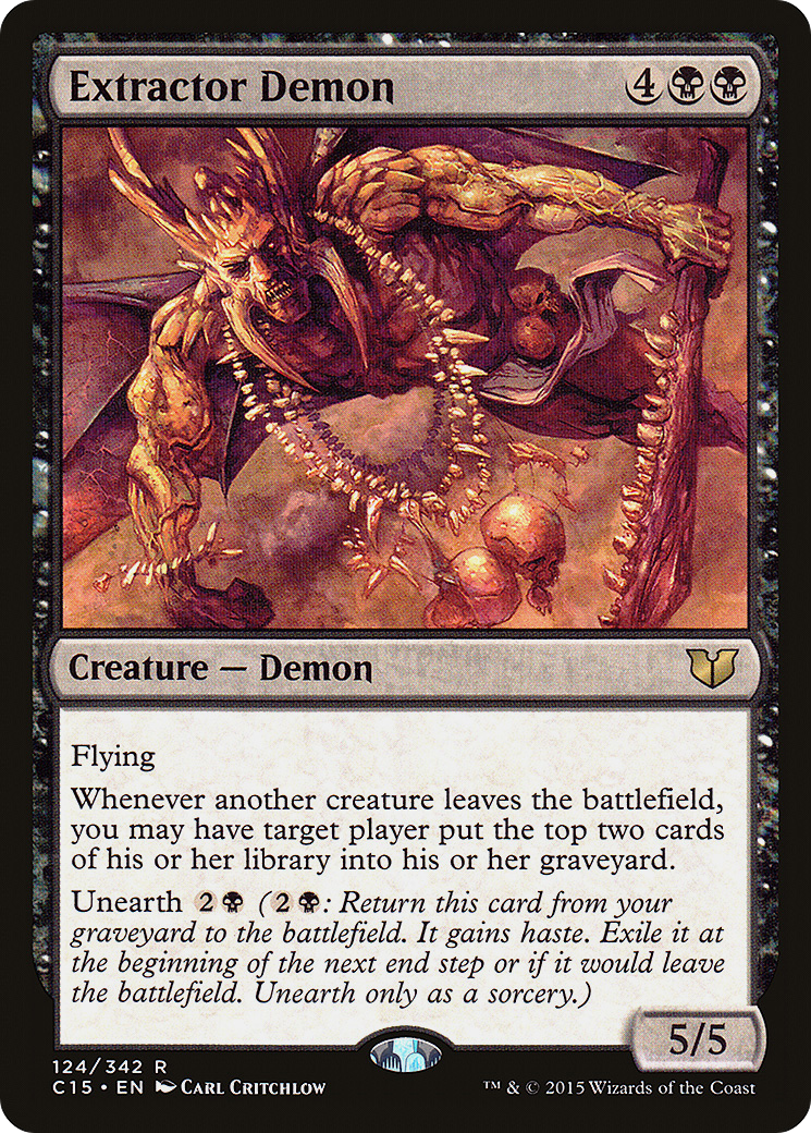 Extractor Demon (124) - Commander 2015