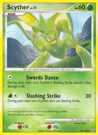 Scyther (49) Reverse Holofoil - Stormfront