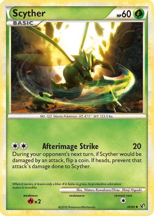 Scyther (36) Reverse Holofoil - Undaunted